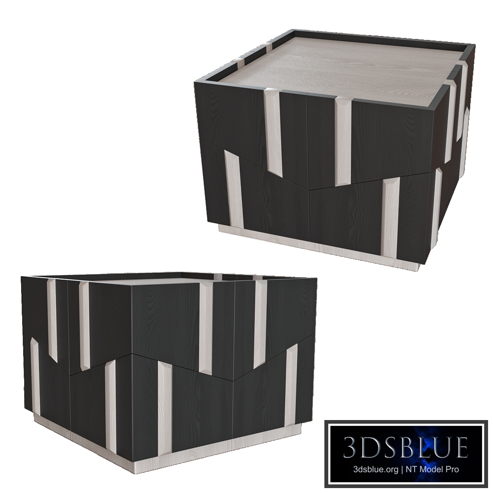 Bedside table Oblique